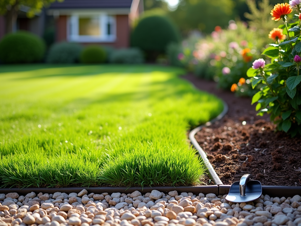 create_a_high_reso_image edging a lawn